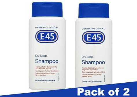 E45 Dermatological Dry Scalp Shampoo 200ml Hypoallergenic 890889294559