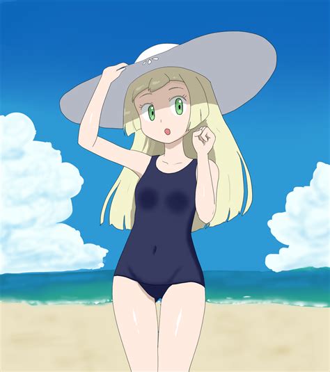 Lillie Pok Mon Pok Mon Sun Moon Image By Poyo