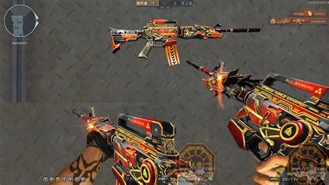 CF M4A1 S Iron Beast 21WC VVIP Weapon Skin CrossFire YouTube