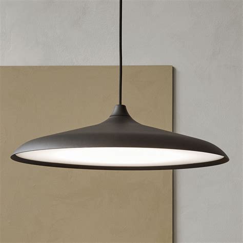 Audo Circular Lamp Led Pendant Light Black Lights Co Uk