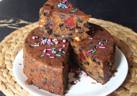 Plum Cake Recipe No Soak Non Alcoholic Fruit Cake Recipe