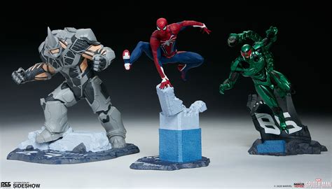 Marvel’s Spider-Man (PS4) – Spider-Man vs Rhino and Scorpion Statue Set