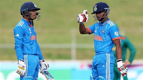 Unstoppable Duo Uday Saharan And Sachin Dhas Smash Records At Icc U