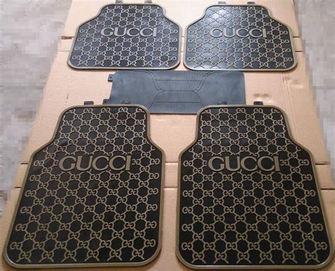 15532 Cool Gucci Genenal Automotive Carpet Car Floor Mats Rubber 5pcs