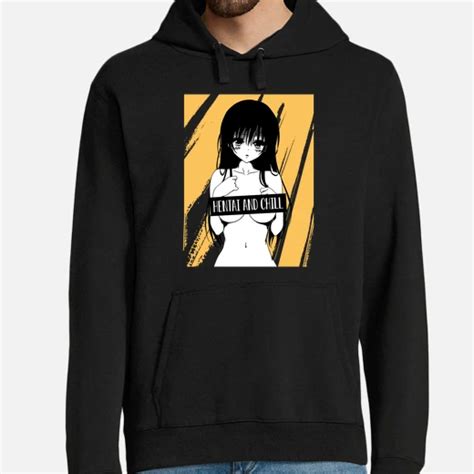 Sudadera ecchi otaku hentai waifu ahegao manga laTostadora México