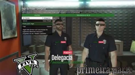 GtaV Online missão fuga da prisão primeira parte YouTube