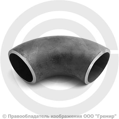 Отвод П90 89х6 (Ду-80) стальной (Ст.20) 90 градусов ГОСТ 17375 | Гремир