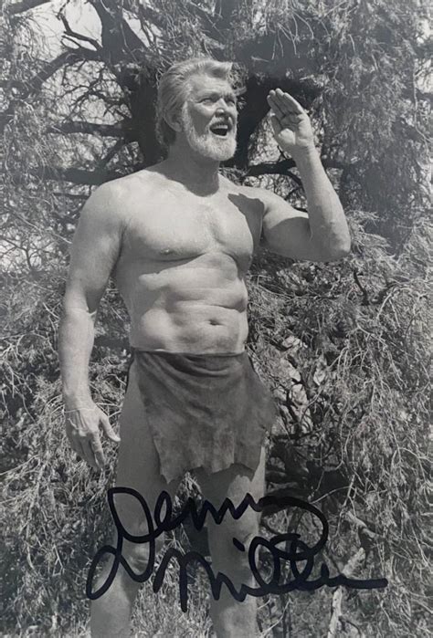 Denny Miller Signed Tarzan Photo