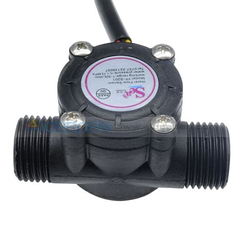 Water Flow Sensor Flowmeter Hall Module Water Control 1 30l Min Aideepen