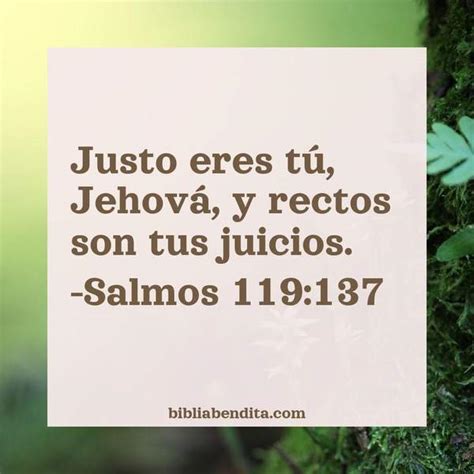 Explicaci N Salmos Justo Eres T Jehov Y Rectos Son Tus