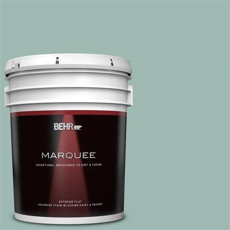 Behr Marquee Gal Ppu Opal Silk Flat Exterior Paint Primer