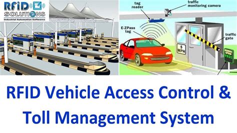 RFID Vehicle Access Control Toll Management Tech IT System YouTube