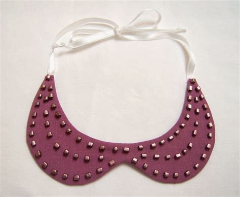 Dianas Beauty Mix Diy Collar Necklace Tutorial Pattern Included