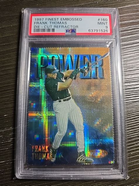 Topps Finest Rare Gold Refractor Frank Thomas Frank