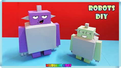 🤖 How To Make Papercraft Robot 3d Templates Plantillas Gratis Youtube