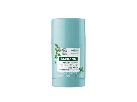 Klorane Masque en Stick à la Menthe Aquatique BIO 25g Pharmacie en