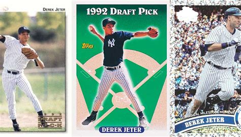 10 Career Defining Derek Jeter Baseball Cards Instant PC Beckett News