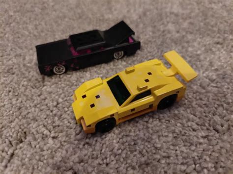 Hot Wheels Character Cars Minecraft Enderman Ocelot Picclick Uk
