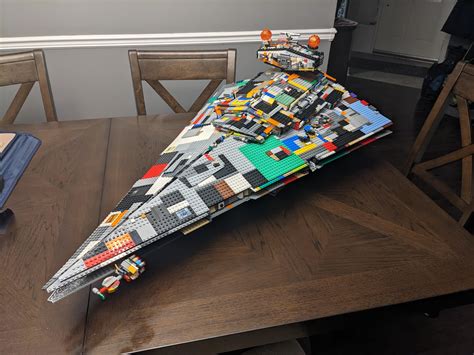I Built The 800 Lego Star Destroyer Set Out Of Parts I Already Had