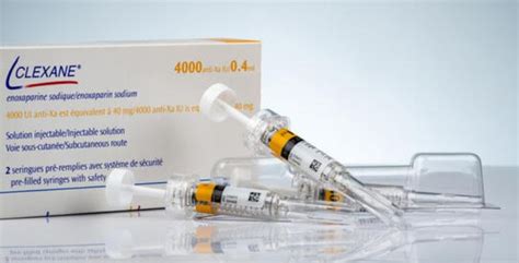 Clexane Enoxaparin Sodium Iu Ml Solution For Sc Injection