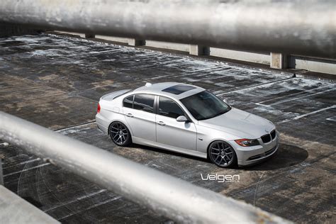 Bmw 335i Lowered On Velgen Wheels Vmb5 Matte Gunmetal A Photo On