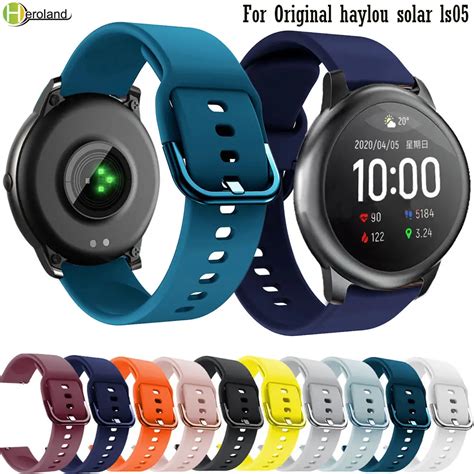 Sport Silikon Mm Armband F R Xiaomi Haylou Solar Ls Strap Original