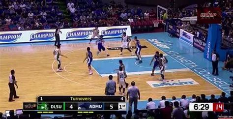 Uaap Season Dlsu Vs Admu Game Highlights Fastbreak