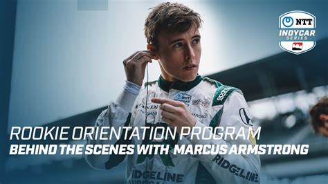 Behind The Scenes Follow Marcus Armstrong Through Indy 500 Rookie