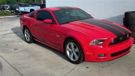 Ford Mustang, Red/Black – GStar Film Solutions