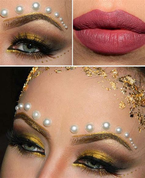 Greek Golden Goddess Halloween Makeup Tutorial Greek Goddess Makeup