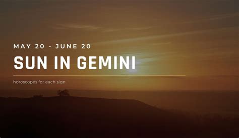 Sun In Gemini Season Horoscope 2024 Horoscopeoftoday