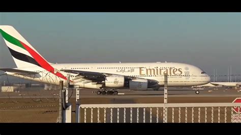 A380 TAKE OFF AND LANDING - YouTube