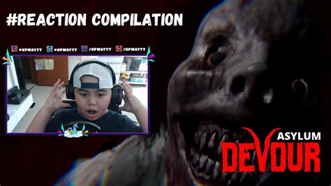 REAKSI KENA JUMPSCARE DI GAME HORROR DEVOUR ASYLUM DEVOUR THE ASYLUM