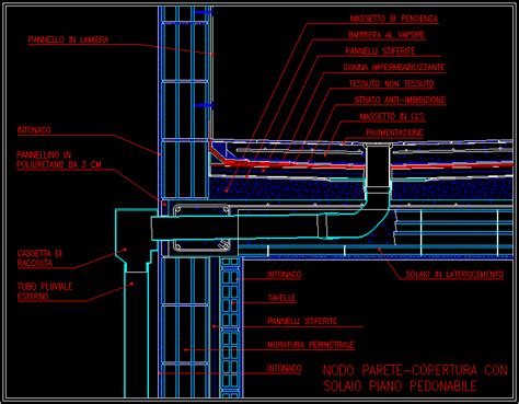 Detail Pluvial Drain Dwg Detail For Autocad Designs Cad