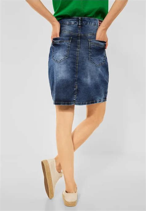 CECIL Mini Jeansrock für Damen in Blau CECIL