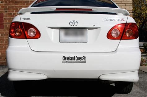 Toyota corolla stickers design