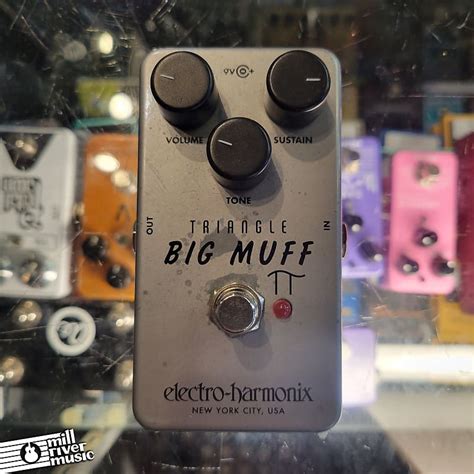 Ehx Triangle Big Muff Pi Fuzz Effects Pedal Used Reverb