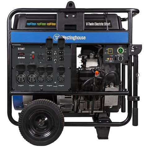 Westinghouse Wgen20000tfc Wgen20000tfc 20000 Watt Electric Start Tri Fuel Portable Generator