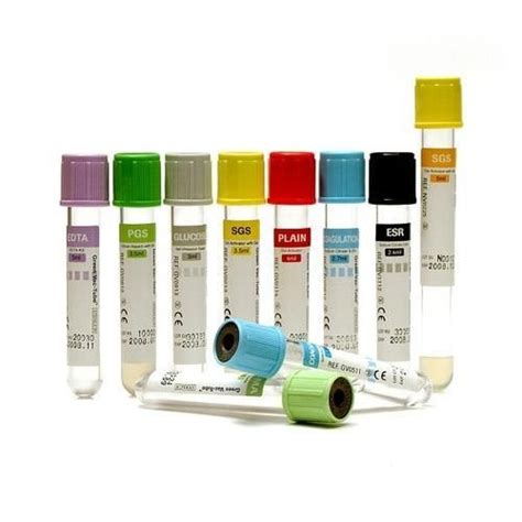 Vacuum Blood Collection Tubes For Clinical Id