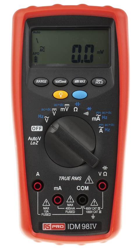 Rs Pro Rs Pro Idm Iv Handheld Digital Multimeter Rs