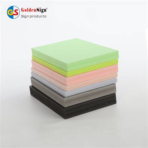 Mm White And Colored Furniture Waterproof Pvc Foam Board From China