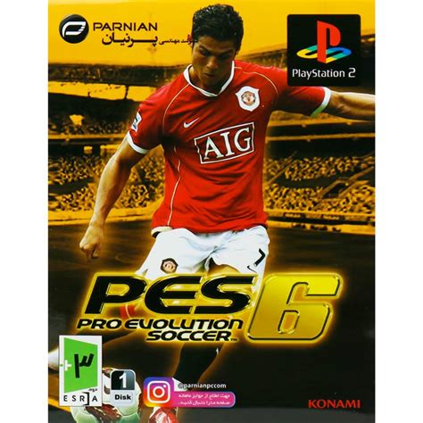 خرید PES 6 Pro Evolution Soccer PS2 پرنیان تکنوسان