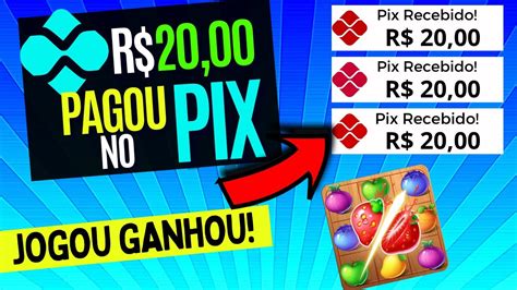 R 20 Sem Parar No Pix JOGOS QUE PAGAM MESMO PARA JOGAR NO PIX 2022