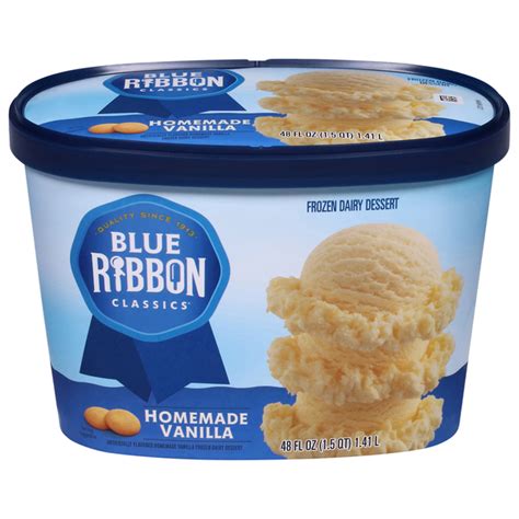 Save On Blue Ribbon Classics Homemade Vanilla Frozen Dairy Dessert