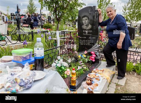 CHISINAU, MOLDOVA: A lady proudly poses for the photo. VISITORS to ...