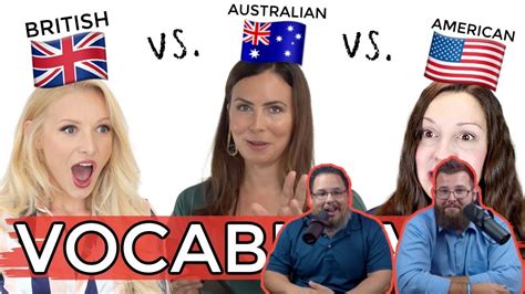 Americans React To Australia Vs American Vs British Accents Youtube