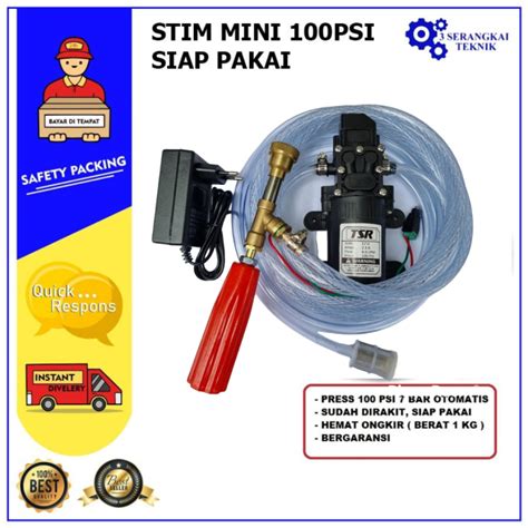 Sp Alat Cuci Motor Mesin Stim Steam Psi Jet Cleaner Pompa Dc