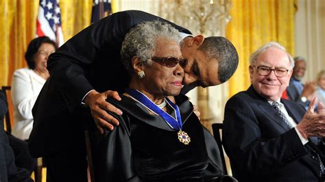 Maya Angelou Receives 2010 Presidential Medal Of Freedom