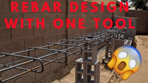 How To Cut And Bend Rebar Youtube