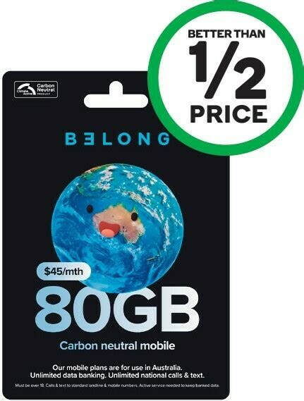 Belong Starter Pack Offer At Woolworths